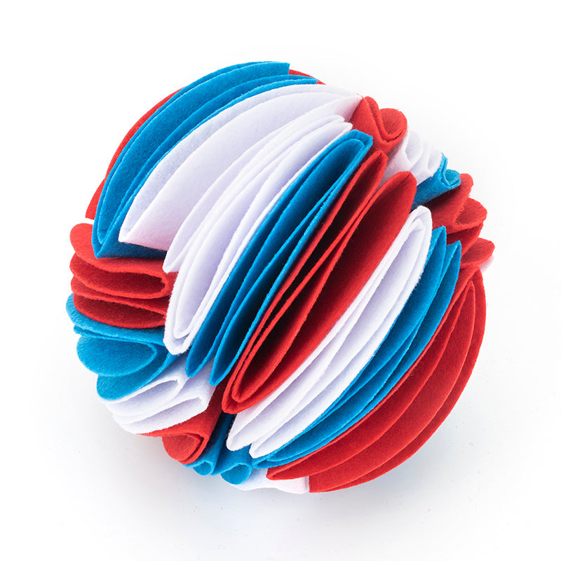 Snuffle Ball Dog Toy - IQ Boosting Feeding & Training Puzzle