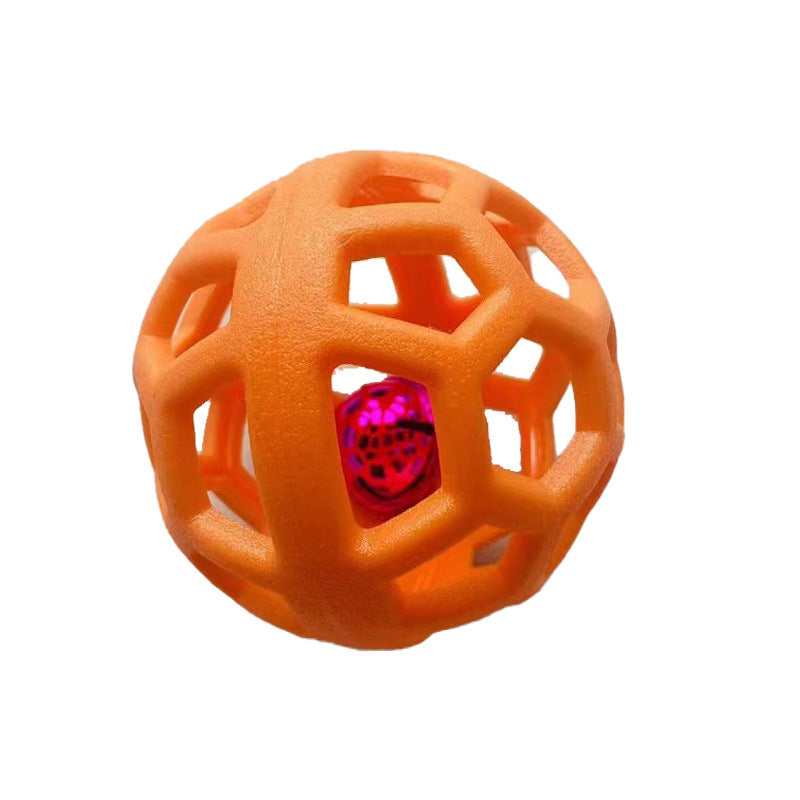 TPR Dog Chew Ball - Interactive Teeth Cleaning Toy for Small & Large Dogs