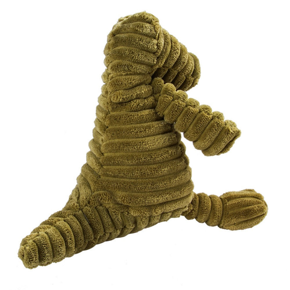 Plush Animal Squeaky Dog Toy - Molar Teeth Cleaning