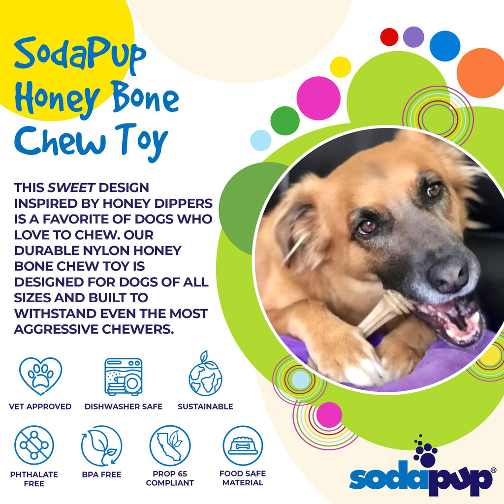 Honey Bone Nylon Bone Chewers | Indestructible