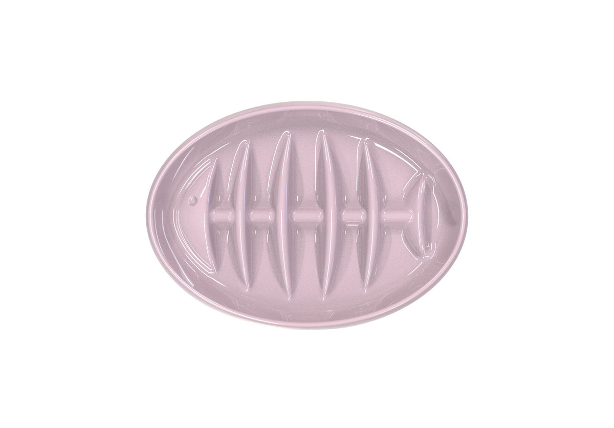 Fishbone Slow Feeder Bowl - Anti-Gulping Pet Dish for Cats & Dogs