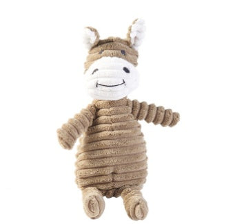 Plush Animal Squeaky Dog Toy - Molar Teeth Cleaning