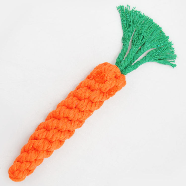 Plush Animal Squeaky Dog Toy - Molar Teeth Cleaning
