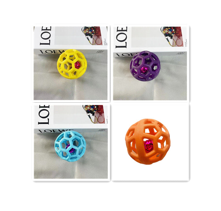 TPR Dog Chew Ball - Interactive Teeth Cleaning Toy for Small & Large Dogs