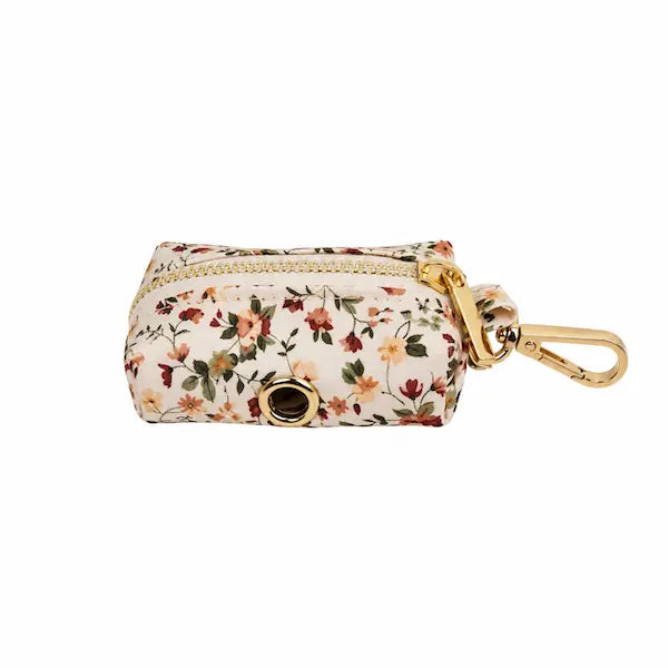 Personalized Ivory Floral Dog Harness Set - Harness, Collar & Leash