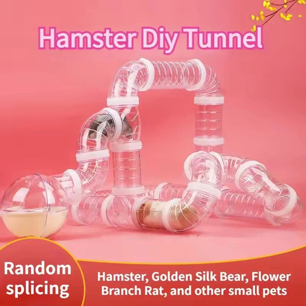 Hamster Cage DIY Tunnel & Pipeline Extension Set