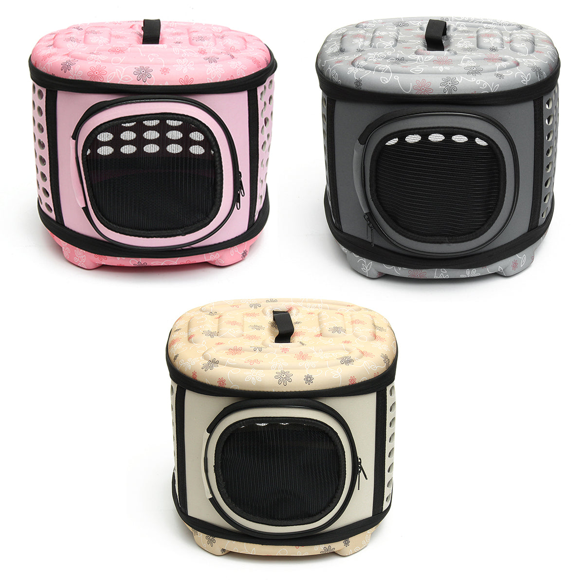 Foldable Pet Handbag Carrier and Cage