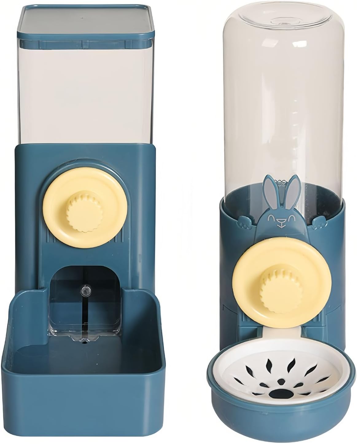 Hanging Automatic Food & Water Dispenser for Rabbits, Guinea Pigs & Small Pets