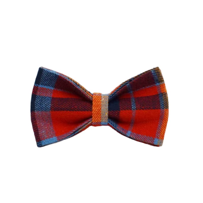 Personalized Plaid Dog Harness Set - Harness, Leash & Bow Tie