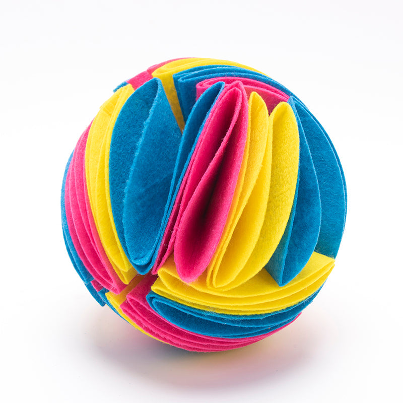 Snuffle Ball Dog Toy - IQ Boosting Feeding & Training Puzzle